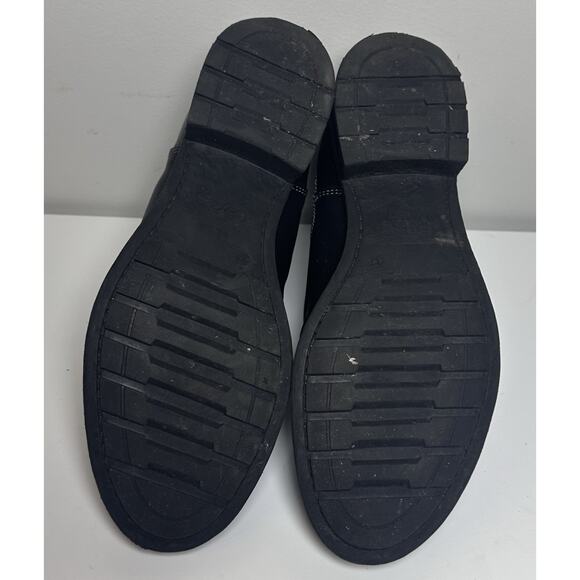 Taos Tender Chelsea Boot Womens EU37 US 6-6.5 Black Leather Slip On Biker Goth - Picture 6 of 6